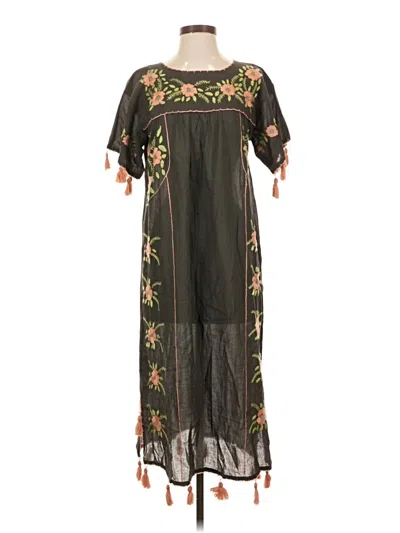 Pre-owned Assorted Brands Casual Dress In Green