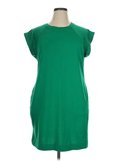 Pre-owned Assorted Brands Casual Dress In Green