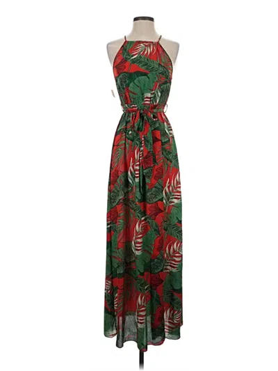 Pre-owned Assorted Brands Casual Dress In Green