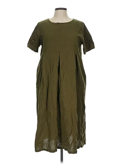 Pre-owned Assorted Brands Casual Dress In Green