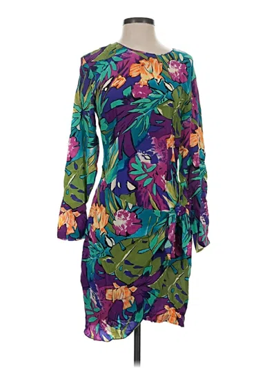 Pre-owned Assorted Brands Casual Dress In Green