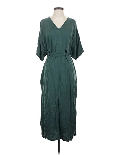 Pre-owned Assorted Brands Casual Dress In Green