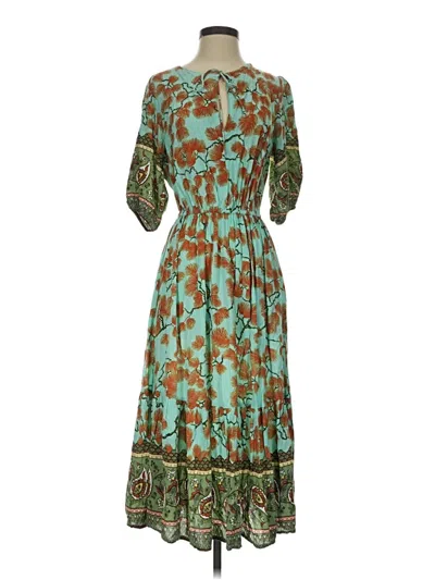 Pre-owned Assorted Brands Casual Dress In Green