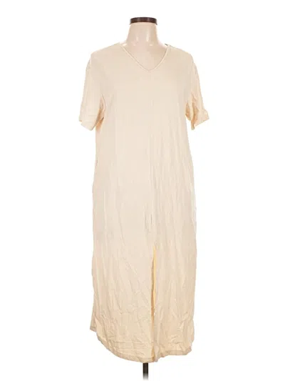 Pre-owned Assorted Brands Casual Dress In Ivory