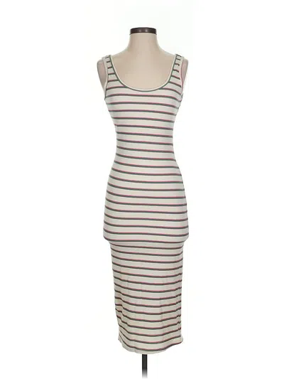 Pre-owned Assorted Brands Casual Dress In Ivory