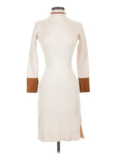 Pre-owned Assorted Brands Casual Dress In Ivory