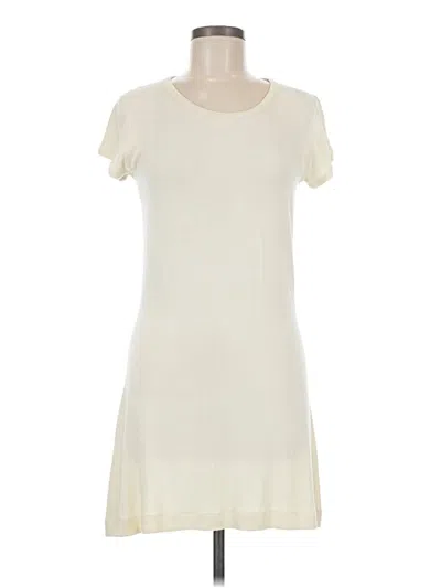 Pre-owned Assorted Brands Casual Dress In Ivory