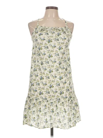 Pre-owned Assorted Brands Casual Dress In Ivory