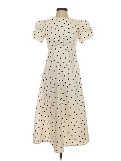 Pre-owned Assorted Brands Casual Dress In Ivory