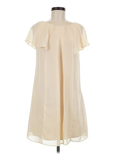 Pre-owned Assorted Brands Casual Dress In Ivory