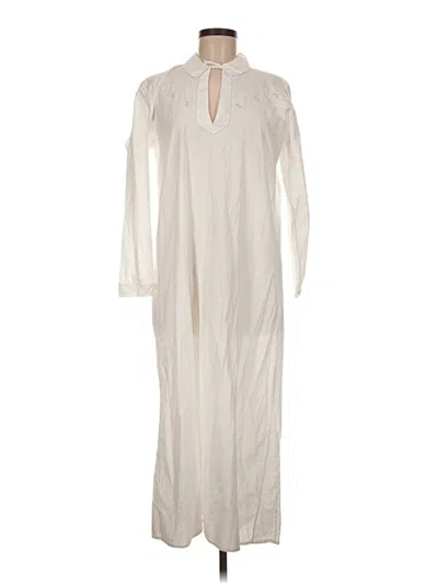 Pre-owned Assorted Brands Casual Dress In Ivory