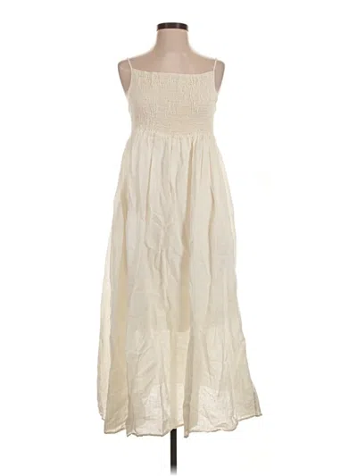 Pre-owned Assorted Brands Casual Dress In Ivory