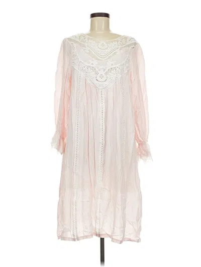 Pre-owned Assorted Brands Casual Dress In Ivory