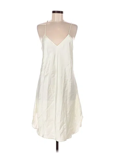 Pre-owned Assorted Brands Casual Dress In Ivory
