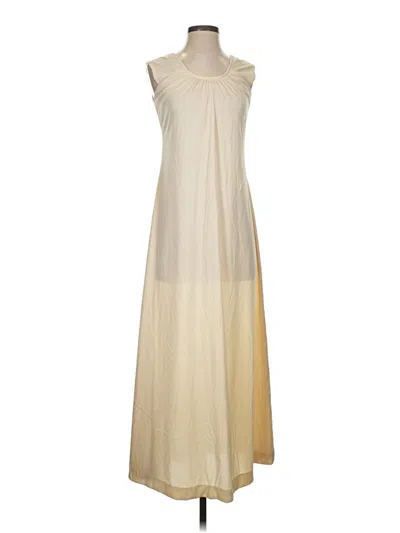 Pre-owned Assorted Brands Casual Dress In Ivory