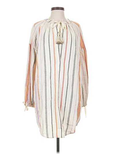 Pre-owned Assorted Brands Casual Dress In Ivory