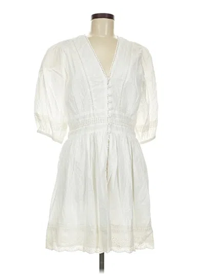Pre-owned Assorted Brands Casual Dress In Ivory
