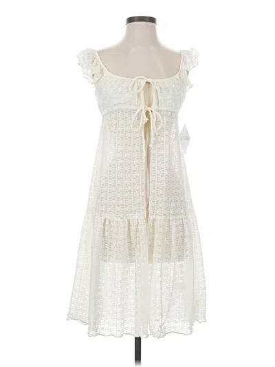 Assorted Brands Casual Dress In Ivory