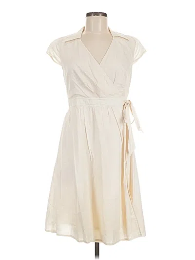 Pre-owned Assorted Brands Casual Dress In Ivory
