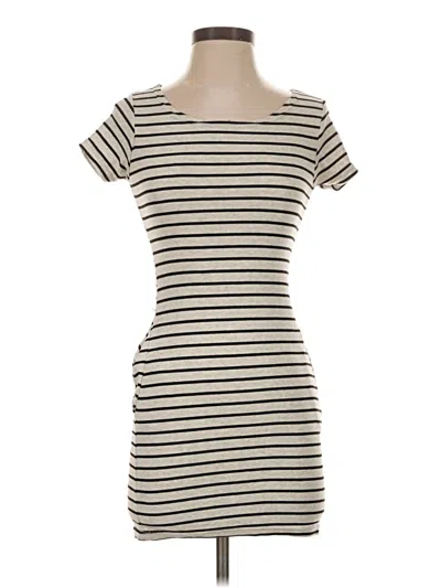 Pre-owned Assorted Brands Casual Dress In Ivory