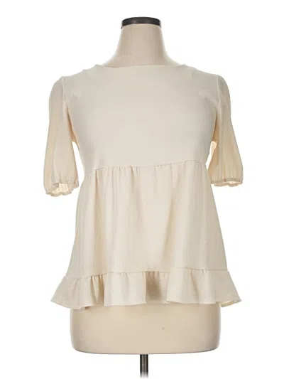 Pre-owned Assorted Brands Casual Dress In Ivory