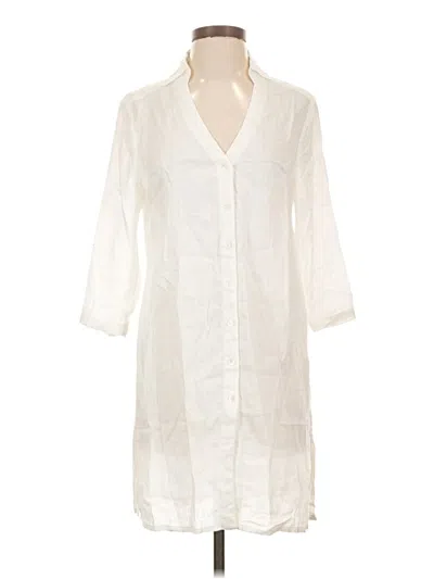 Pre-owned Assorted Brands Casual Dress In Ivory