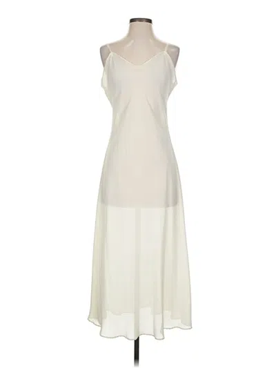 Pre-owned Assorted Brands Casual Dress In Ivory
