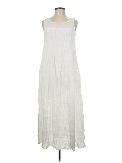 Pre-owned Assorted Brands Casual Dress In Ivory