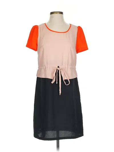 Pre-owned Assorted Brands Casual Dress In Orange