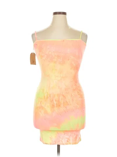 Assorted Brands Casual Dress In Orange