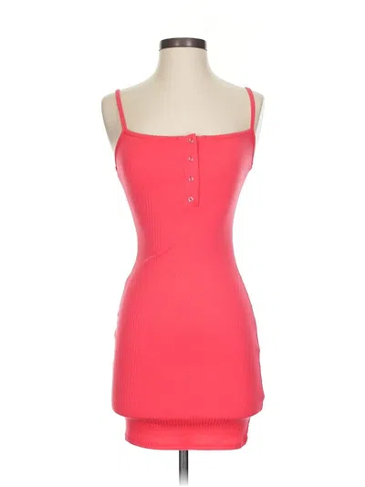 Pre-owned Assorted Brands Casual Dress In Orange