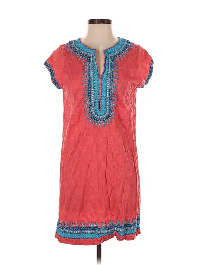 Pre-owned Assorted Brands Casual Dress In Orange