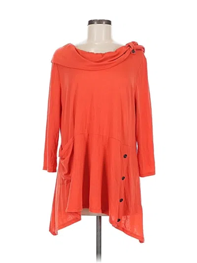 Pre-owned Assorted Brands Casual Dress In Orange