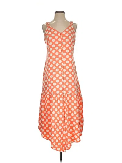 Pre-owned Assorted Brands Casual Dress In Orange