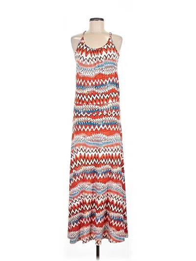 Pre-owned Assorted Brands Casual Dress In Orange
