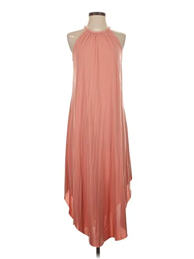 Pre-owned Assorted Brands Casual Dress In Orange