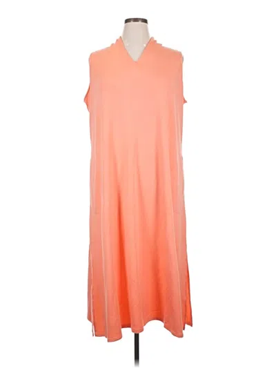 Pre-owned Assorted Brands Casual Dress In Orange