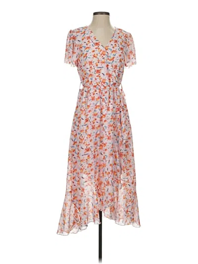 Pre-owned Assorted Brands Casual Dress In Orange