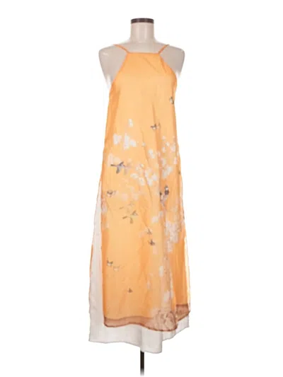 Assorted Brands Casual Dress In Orange