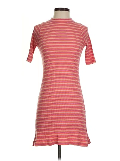 Pre-owned Assorted Brands Casual Dress In Orange