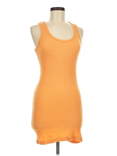 Pre-owned Assorted Brands Casual Dress In Orange