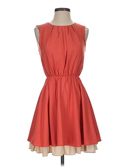 Pre-owned Assorted Brands Casual Dress In Orange