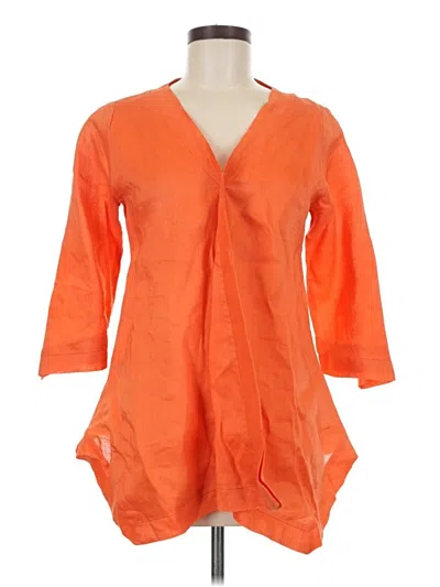Pre-owned Assorted Brands Casual Dress In Orange