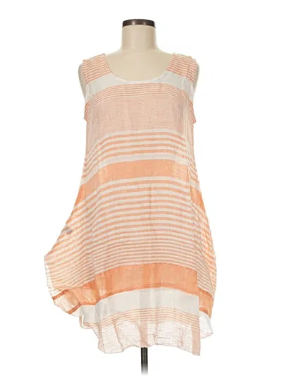 Pre-owned Assorted Brands Casual Dress In Orange