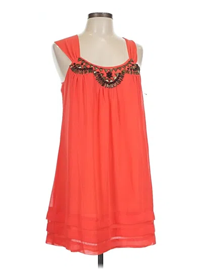 Assorted Brands Casual Dress In Orange