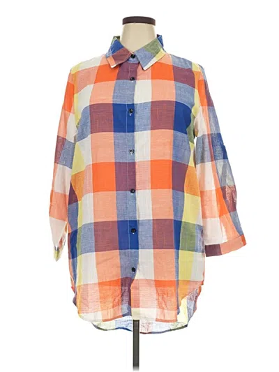 Pre-owned Assorted Brands Casual Dress In Orange