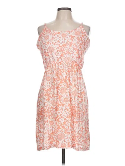 Pre-owned Assorted Brands Casual Dress In Orange