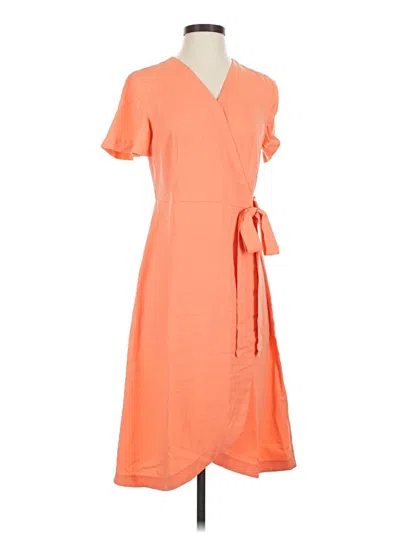 Assorted Brands Casual Dress In Orange