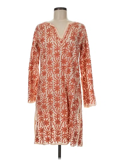 Pre-owned Assorted Brands Casual Dress In Orange
