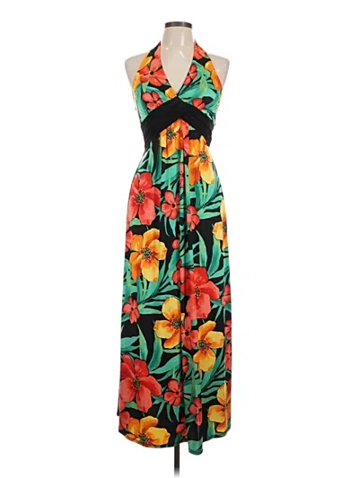 Pre-owned Assorted Brands Casual Dress In Orange